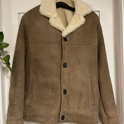 Kingsman Shearling Bomber Jacket
