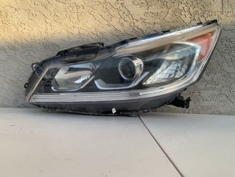 Honda Accord Sedan Left Driver Headlight