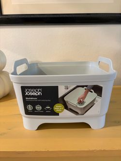 Joseph Joseph Wash and Drain Washing up Bowl Light Stone