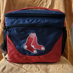 New Logo Brands Boston Red Sox 24 Can Cooler