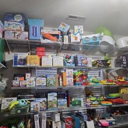 Over 500 Toys & 1000 Books 