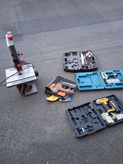 Mixed Power Tool Lot – Saw, Nailers & More