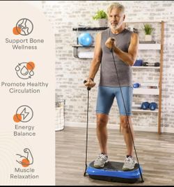 New Other Lifepro Mini Waver Vibration Plate Exercise Machine, Blue