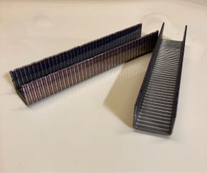 Galvanized Staples -1” Leg x 1” Crown -Boxes of 4200 each