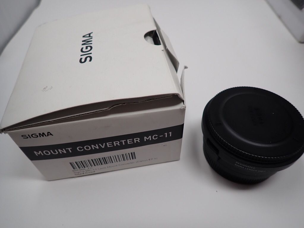 Sigma MC-11 lens converter - convert canon lenses for Sony
