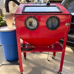 Sandblaster and Cyclonic Filter with Pressure Regulator for Air Compressor