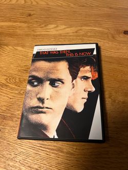 That Was Then... This Is Now DVD – Emilio Estevez
