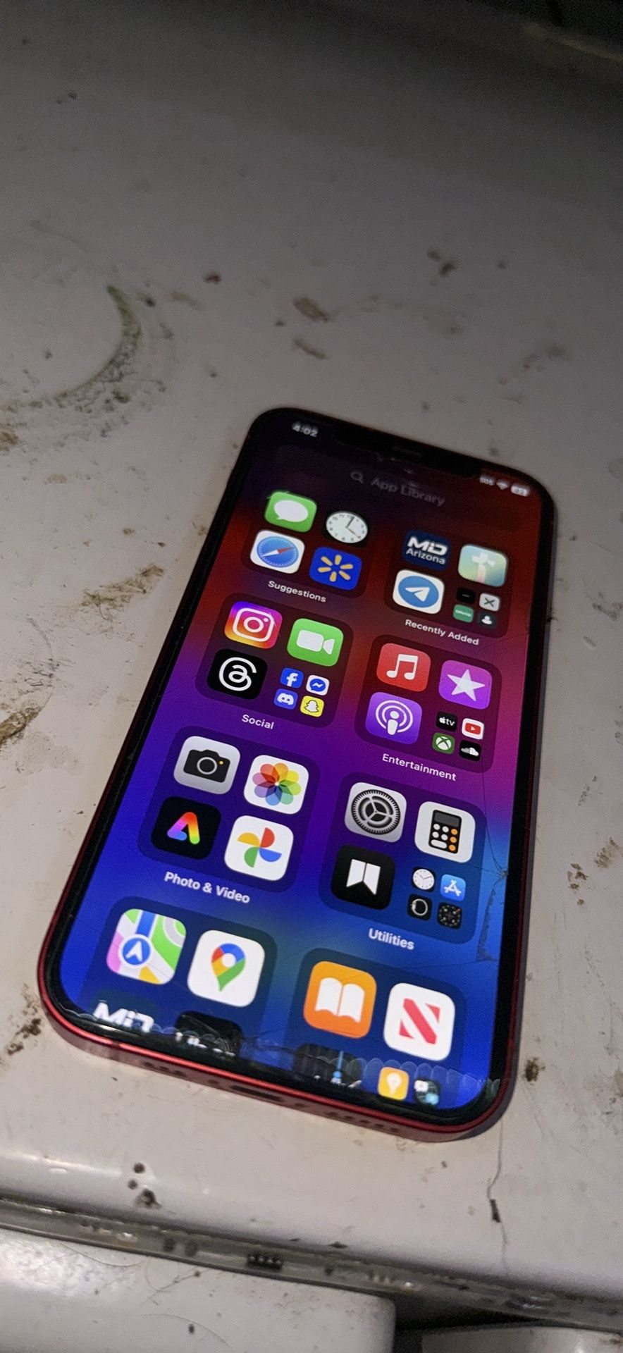 Predict red iPhone 12