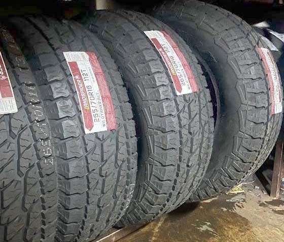 4 Brand New Tires 265/70/16 LAND SPIDER Tires