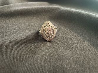 Sterling Silver Marquise Ring