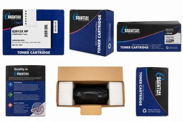 Essential Q2612X HP Compatible Black Toner Cartridge – New