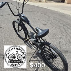 Gas Bike Motorized Bike Motor Bicycle Delivery Available