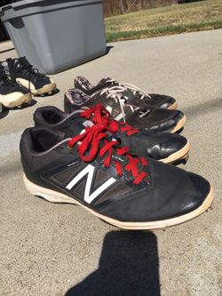 Size 12 New balance. Cleats and turf shoes