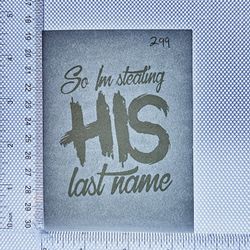 Iron On Heat Transfer  Good For T-shirts Sweaters Jackets T Shirt Design Size Is About 3x3 #299