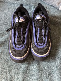 $70$ Nike Air Vapormax 97’ Black Persian Violet Size7