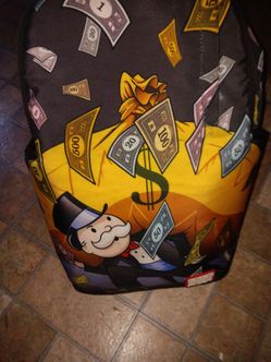 Sprayground monopoly backpack