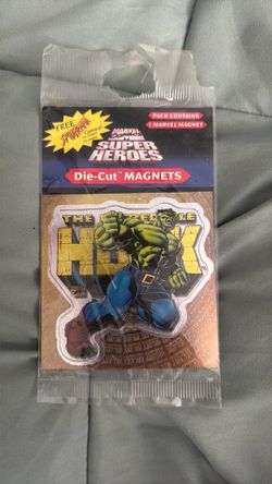 1996 Marvel Die Cut Magnet The Incredible Hulk