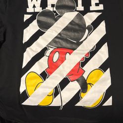 Off White Virgil Abloh  Mickey Mouse 