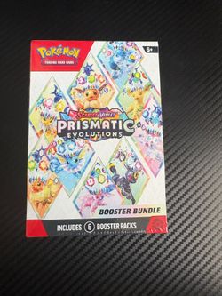 Pokemon Prismatic Evolutions Booster Bundles