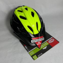 Brand New BELL Youth Bicycle Helmet W/ Reflectors On Back 