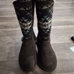 Bear Paw Boots, Brown Beige 