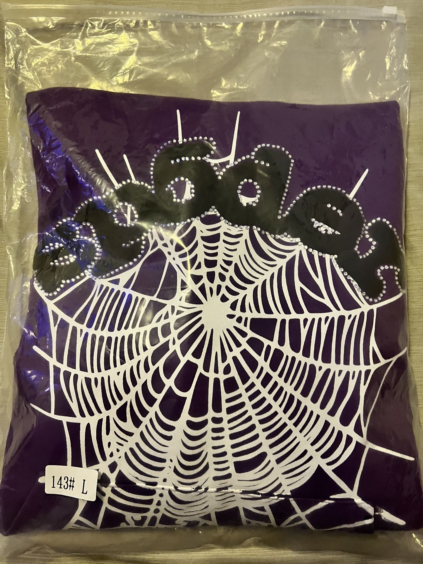 Purple Spider Hoodie