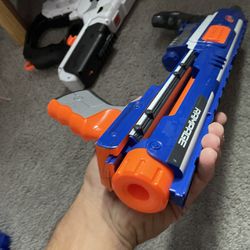 Used nerf toy rifle  