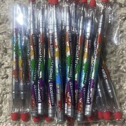 22 Spanish Word Pens