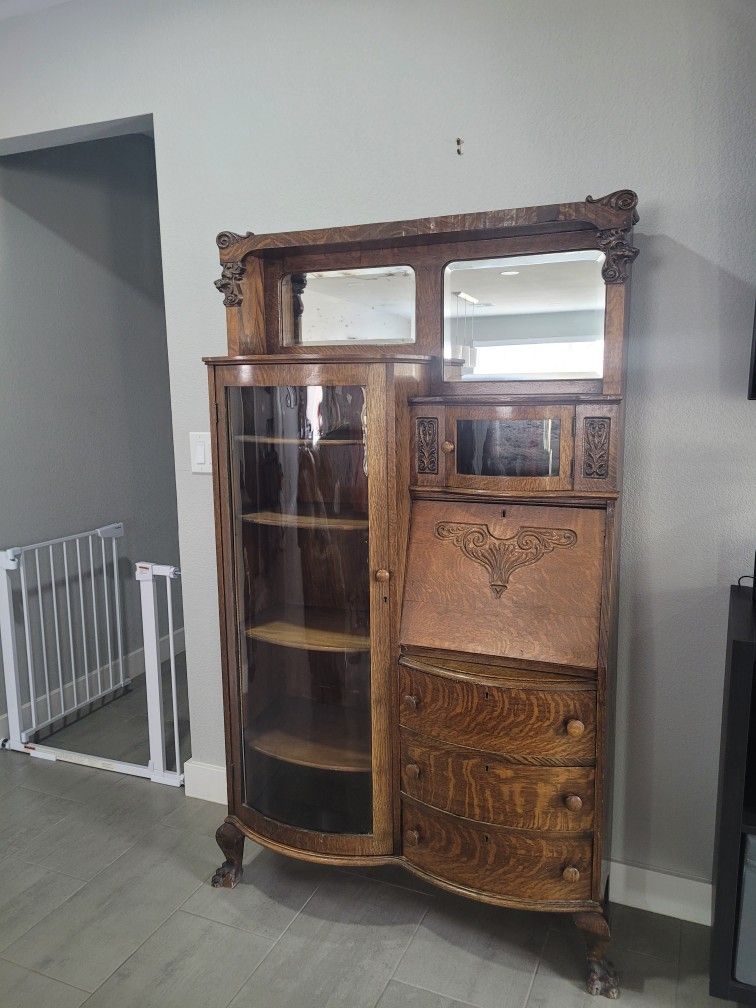 Antique Side by Side Secretary Desk