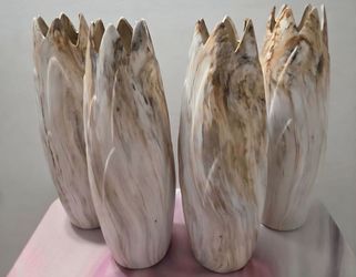 Angled Edge Ceramic Vases ($20 EACH) @ Lasting Creations