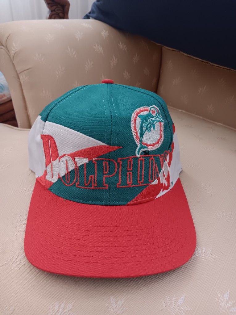 Vintage 90s Miami Dolphins Logo 7 Hat
