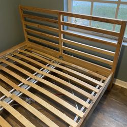 Queen Wood Bed Frame
