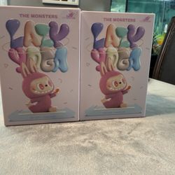 Labubu Lazy Yoga Figures
