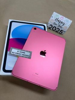 Apple IPad 10th Gen Tablet - Only $5 Today Pay The Rest Later! 