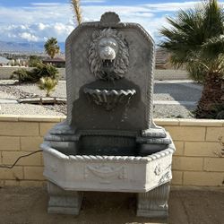 New Water Fountain Made Out Of Cement Perfect Gift 