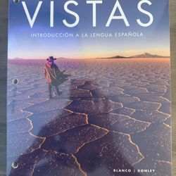 Vistas (7th Edition) Standalone Book Spanish