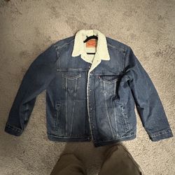 Levi Strauss Sherpa Denim Jacket