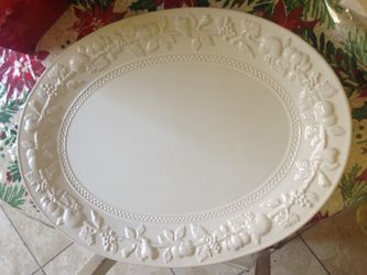 Ceramic turkey tray