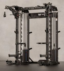 Major Fitness EVO - B52 PRO - Squat Rack Power Cage Functional Trainer with Smith Machine