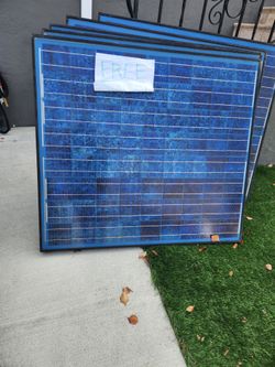 Solar panels free