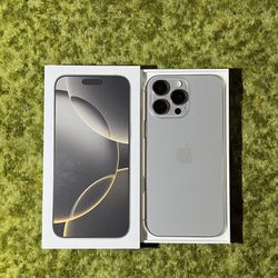 iPhone 16 Pro Max | 1TB | Natural Titanium | Factory Unlocked