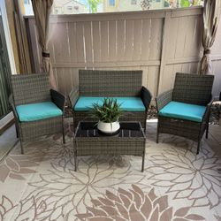 Outdoor Furniture 4 Piece Set 