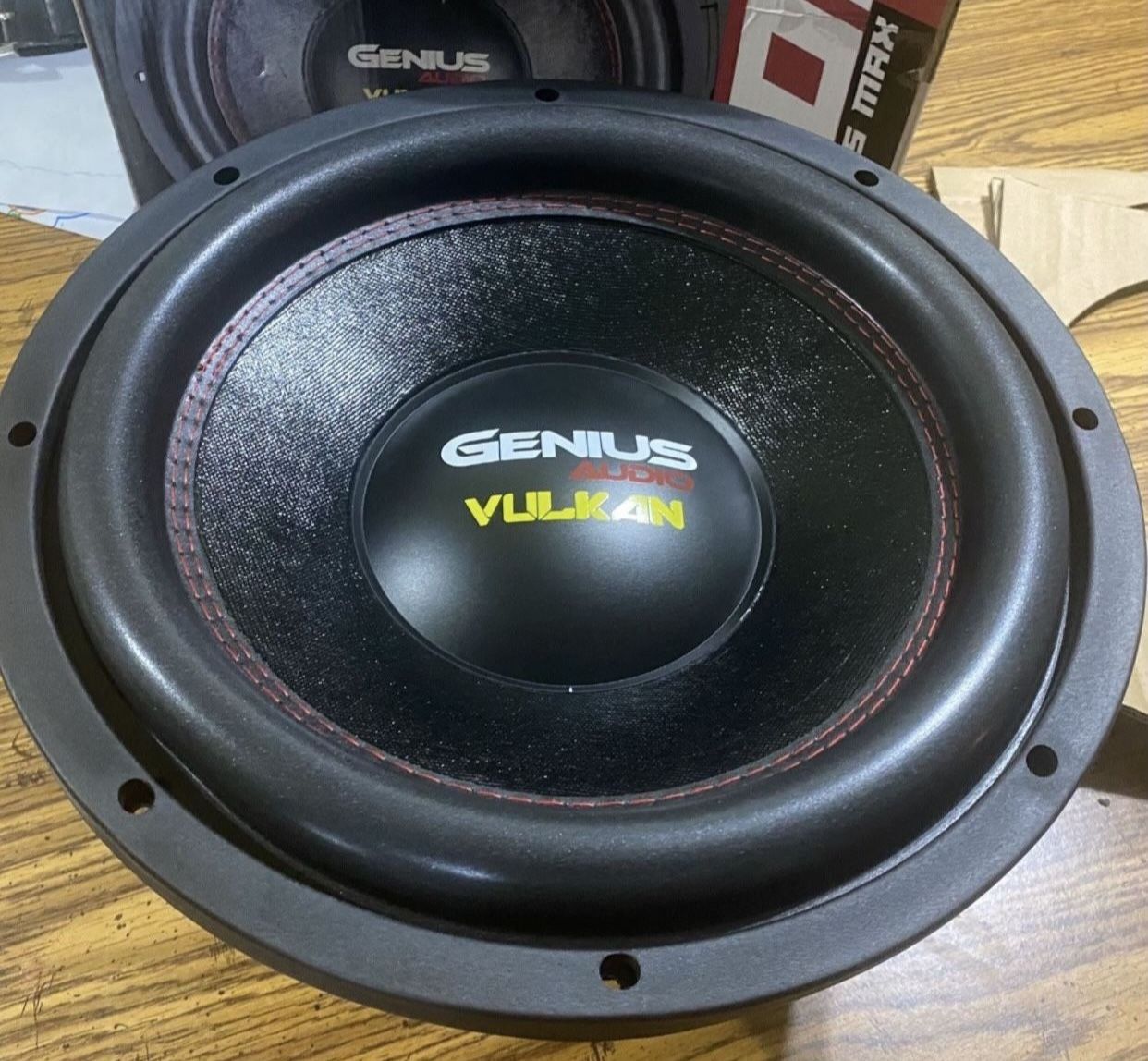 New 12" Genius Audio 1400w Max Power Subwoofer $170 Each