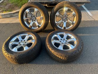 Ford F-150 Chrome Wheels with Pirelli Scorpion Tires – Set of 4