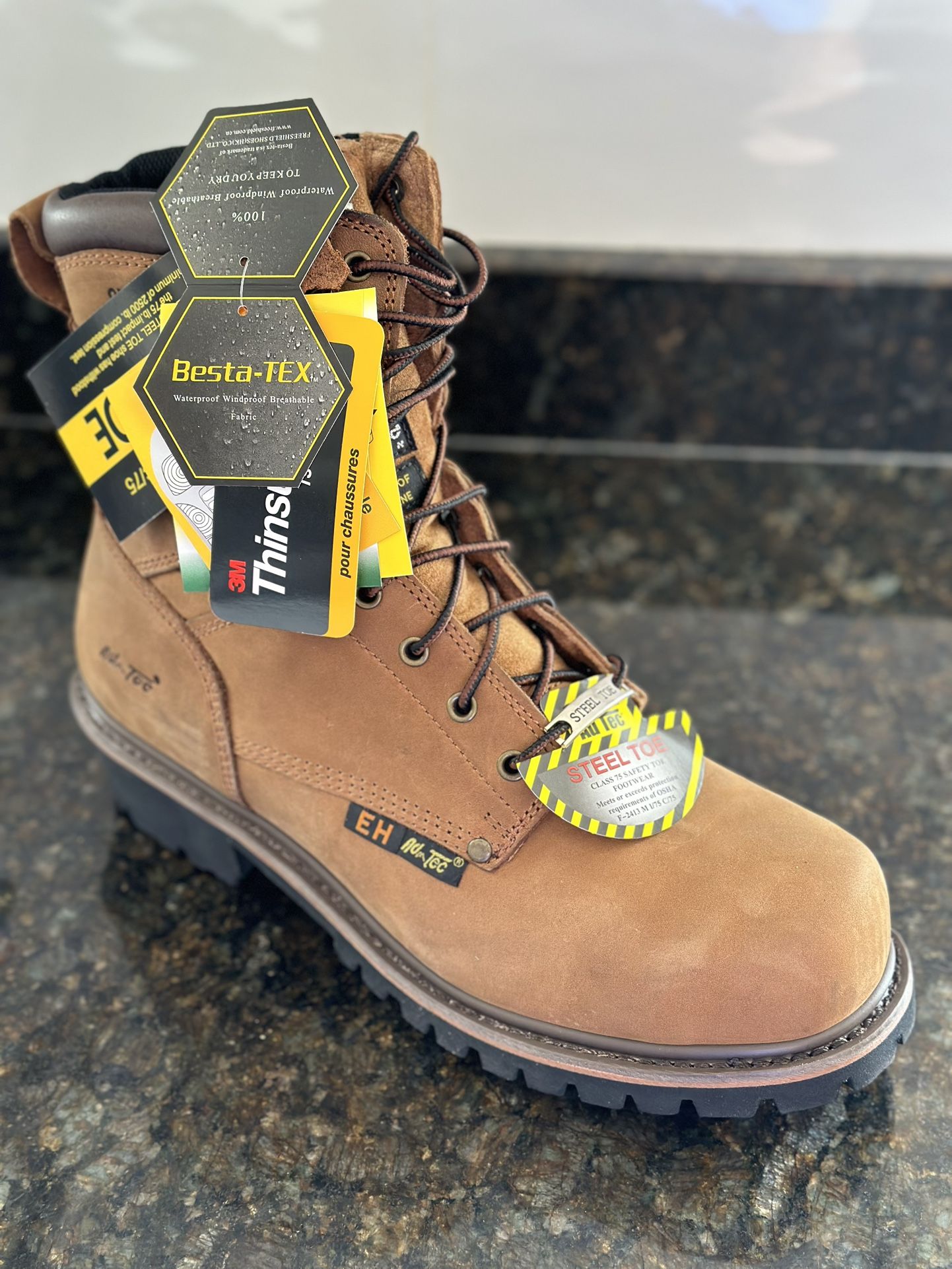 ~Brand New Ad Tec Super Logger Steel Toe Boot~Sz 13