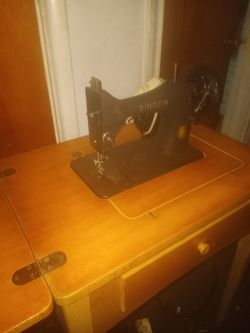 Antique sewing machine