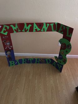 Bday frame