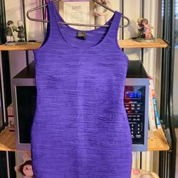 Xs Purple Dress 