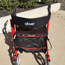 F-22 Rollator Walker with Cane holder 