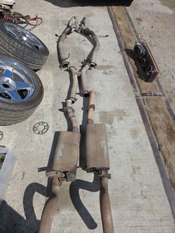 Mustang foxbody full bassani exhaust NO CATALYTICS OFFER UP